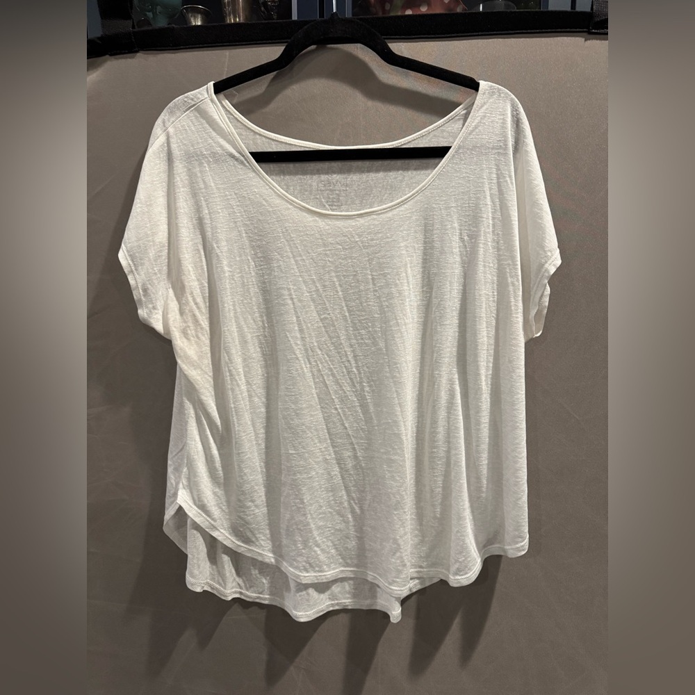 Women's White Casual Top